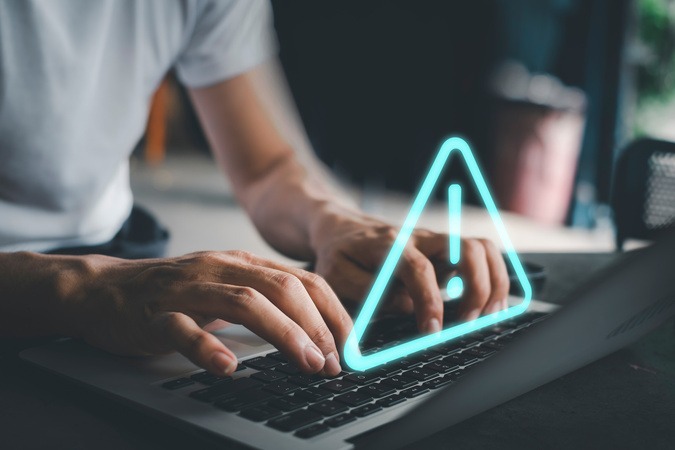 AIを間違った使い方している男性