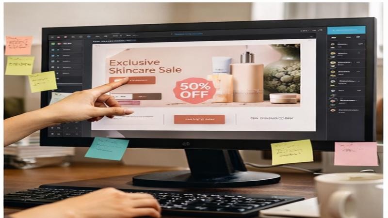 パソコンで打ち合わせ